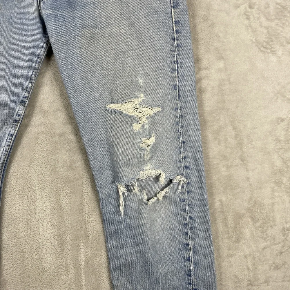 Vtg Levis 501 Jeans Mens 32x34 (fit 30x32) Made in USA 90s Distressed Thrashed